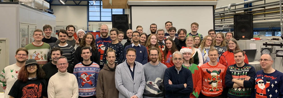 Ein Gruppenfoto mit den Arbeitsmitgliedern des LWT