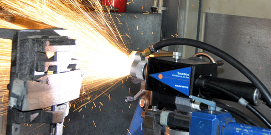 Lichtbogenspritzanlage