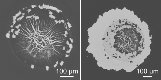 Rockwell-Eindringprüfung - 2 Rockwell-Eindrücke