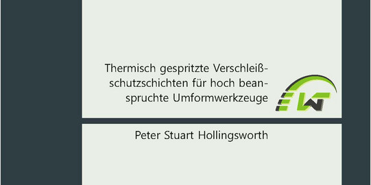 Buchumschlag der Dissertation