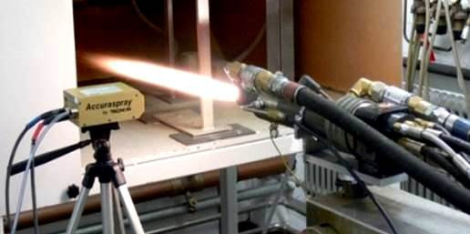 Accura Spray G3 Partikeldiagnostik beim thermischen Spritzen