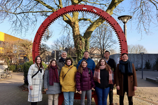Gruppenfoto der Projektgruppe Game Based Learning mit EduCaching